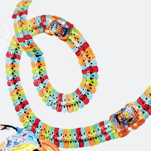 کیت ماشین بازی ریسینگ باتری خور 188 قطعه ای مدل 588 changeable track_ماشین اسباب بازی