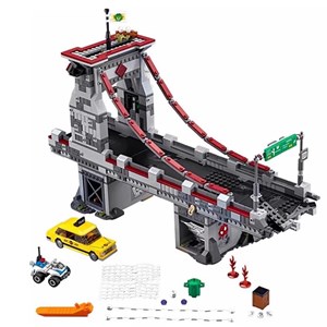 لگو مارول نبرد نهایی روی پل 1092 قطعه مدل Spider-Man 78057_لگو