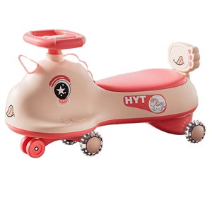 سه چرخه پلاسماکار موزیکال طرح اسب تک شاخ (لوپ کار) صورتی_دوچرخه