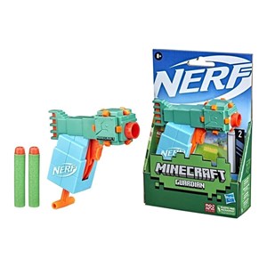 تفنگ اسباب بازی نرف Nerf با تیر اسفنجی مدل ماینکرافت Minecraft رنگ آبی_تفنگ اسباب بازی