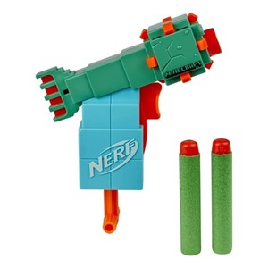 تفنگ اسباب بازی نرف Nerf با تیر اسفنجی مدل ماینکرافت Minecraft رنگ آبی_تفنگ اسباب بازی