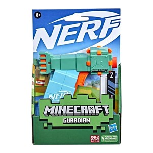 تفنگ اسباب بازی نرف Nerf با تیر اسفنجی مدل ماینکرافت Minecraft رنگ آبی_تفنگ اسباب بازی