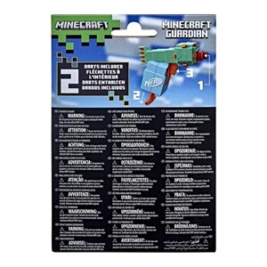 تفنگ اسباب بازی نرف Nerf با تیر اسفنجی مدل ماینکرافت Minecraft رنگ آبی_تفنگ اسباب بازی