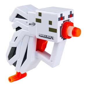 تفنگ اسباب بازی نرف Nerf با تیر اسفنجی مدل ماینکرافت Minecraft رنگ سفید_تفنگ اسباب بازی