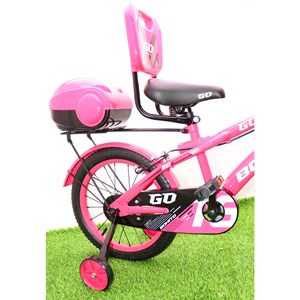 دوچرخه کودک Bonito سایز 16 مدل GO رنگ صورتی_دوچرخه
