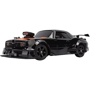 ماشین کنترلی دریفت مقیاس 1:16 دودزا و چراغ دار با چرخ‌ های قابل تعویض کد 1603_ماشین کنترلی