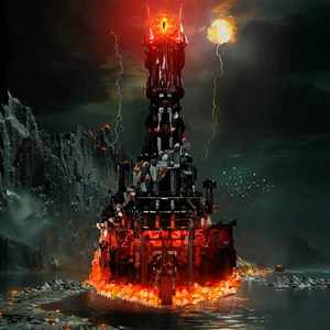 لگو برج تاریکی (باراد دور) ارباب حلقه‌ ها 5471 قطعه مدل Barad-dûr - Fortress Building 66333_لگو