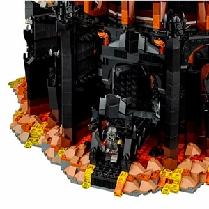 لگو برج تاریکی (باراد دور) ارباب حلقه‌ ها 5471 قطعه مدل Barad-dûr - Fortress Building 66333_لگو