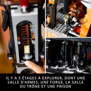 لگو برج تاریکی (باراد دور) ارباب حلقه‌ ها 5471 قطعه مدل Barad-dûr - Fortress Building 66333_لگو