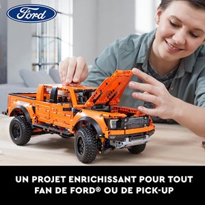 لگو تکنیک فورد F_150 رپتور 1379 قطعه مدل Technic Ford F-150 Raptor 2181_لگو