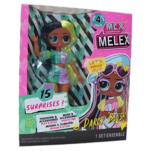 عروسک سورپرایزی MELEX مدل Darcy Blush با 15 سورپرایز کد 881_عروسک سورپرایزی