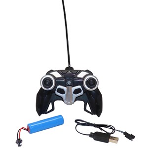 ماشین کنترلی شارژی اسپرت مقیاس 1:10 چراغدار رنگ قرمز کد 0855_ماشین کنترلی