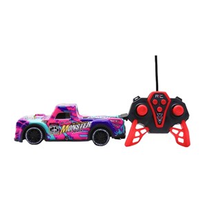 ماشین کنترلی وانت مسابقه ای دودزا طرح گرافیتی مقیاس 1:22 مدل Sport Cars 3714_ماشین کنترلی