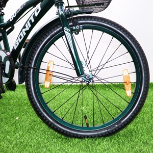 دوچرخه کودک Bonito سایز 20 مدل GO رنگ سبز_دوچرخه