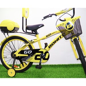 دوچرخه کودک Bonito سایز 20 مدل GO رنگ زرد_دوچرخه