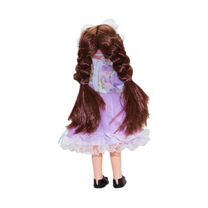 عروسک باربی تمام مفصلی 30 سانتی با لباس پرنسس کد 212_عروسک