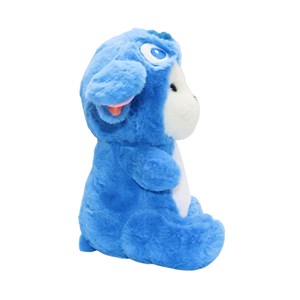 عروسک پولیشی اورجینال خرس کلاه دار آبی 26 سانتی_عروسک