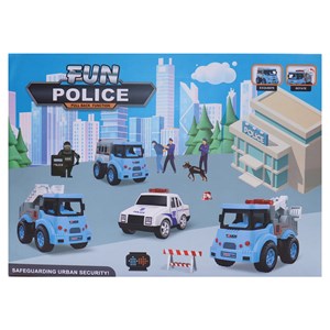 ماشین های اسباب بازی پلیس مجموعه 8 عددی مدل POLICE 168_ماشین اسباب بازی