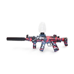 تفنگ اسباب بازی شارژی تیر ژله ای دو حالته مدل 222 MP5_تفنگ اسباب بازی