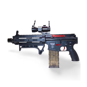 تفنگ اسباب بازی تک تیرانداز پوکه پران تیر اسفنجی با دوربین مدل M416 D018_تفنگ اسباب بازی