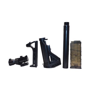 تفنگ اسباب بازی تک تیرانداز پوکه پران تیر اسفنجی با دوربین مدل M416 D018_تفنگ اسباب بازی