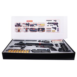 تفنگ اسباب بازی تک تیرانداز پوکه پران تیر اسفنجی با دوربین مدل M416 D018_تفنگ اسباب بازی