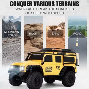 ماشین کنترلی شارژی جیپ آفرود مقیاس 1:10 HB Toys مدل ZP1005_ماشین کنترلی