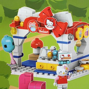 لگو شهر بازی 902 قطعه کرومی، پارک تفریحی سانریو 4 در 1 مدل 11201_لگو