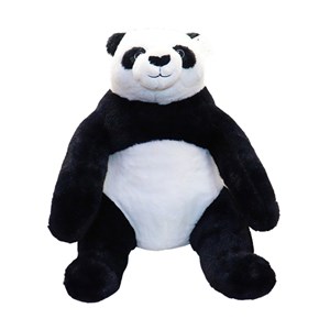 عروسک پولیشی اورجینال پاندای پتو دار_عروسک