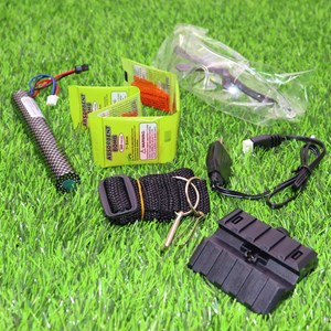 تفنگ اسباب‌ بازی شارژی تیر ژله‌ ای دو حالته با دوربین مدل 1801_تفنگ اسباب بازی