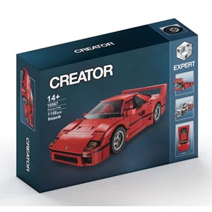 لگو تکنیک ماشین فراری با 1158 قطعه مدل Technic Series F40 sports car 10567_لگو
