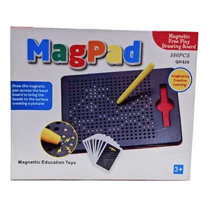 تخته نقاشی 380 قطعه مغناطیسی پاک‌ شونده Magnetic Drawing Board 820_اسباب بازی علمی