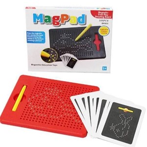 تخته نقاشی 380 قطعه مغناطیسی پاک شونده Magnetic Drawing Board 820_اسباب بازی علمی