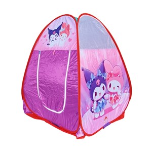 چادر بازی کودک طرح کرومی و مای ملودی Kuromi & My Melody رنگ بنفش_اتاق کودک