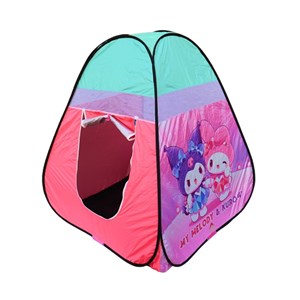 چادر بازی کودک 130 سانتی طرح کرو‌می و مای ملودی Kuromi & My Melody رنگ صورتی_اتاق کودک