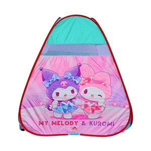 چادر بازی کودک 130 سانتی طرح کرو‌می و مای ملودی Kuromi & My Melody رنگ آبی_اتاق کودک