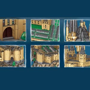 لگو هری پاتر قلعه هاگوارتز 12918 قطعه مدل HARRY POTTER S7315_لگو