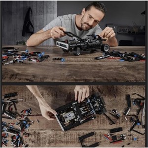 لگو تکنیک ماشین دوج 1077 قطعه مدل Technice Dodge Charger 6096_لگو