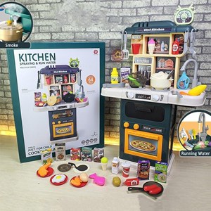 ست اسباب بازی آشپزخانه 64 قطعه با بخار و سینک مدل Kitchen 922_اسباب بازی لوازم خانگی