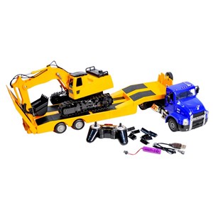 کامیون تریلی کنترلی با تریلر مقیاس 1:26 مدل Double Eagle MACK 665003_ماشین کنترلی