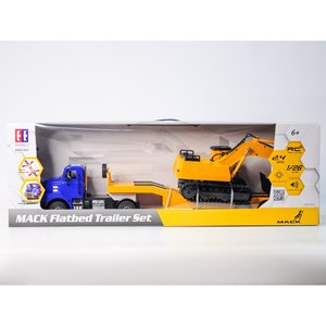 کامیون تریلی کنترلی با تریلر مقیاس 1:26 مدل Double Eagle MACK 665003_ماشین کنترلی