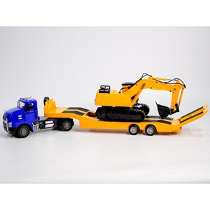 کامیون تریلی کنترلی با تریلر مقیاس 1:26 مدل Double Eagle MACK 665003_ماشین کنترلی