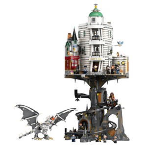 لگو هری پاتر گرین گاتز بانک جادوگران 4803 قطعه مدل HARRY POTTER 90052_لگو