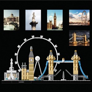 لگو کریتور شهر لندن 488 قطعه مدل Architecture Monuments London L1034_لگو