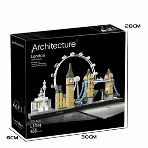 لگو کریتور شهر لندن 488 قطعه مدل Architecture Monuments London L1034_لگو