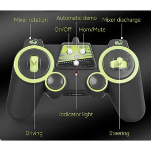 کامیون کنترلی میکسر ولوو برند مقیاس 1:20 مدل EE (DOUBELE E508-003)_ماشین کنترلی