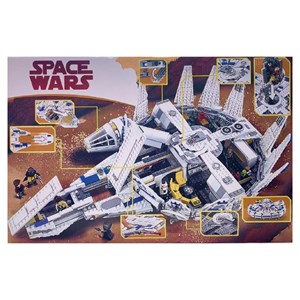 لگو جنگ ستارگان استار وارز طرح سفینه جنگی 1449 قطعه مدل Star Wars 10915_لگو