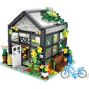 لگو کریتور گل فروشی آفتاب 551 قطعه مدل SUN FLOWER SHOP LX.A3801_لگو