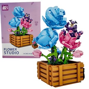 لگو گل رز و گلدان مدل 9109