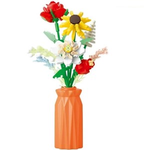 لگو گل و گلدان نارنجی مدل 2350